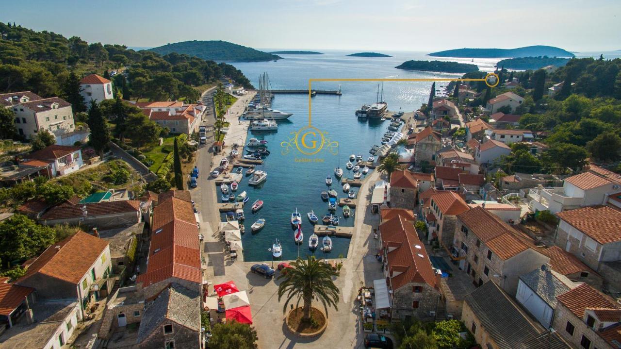 Golden View Luxury Apartment Maslinica Exterior foto